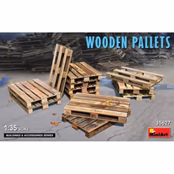 MiniArt - Maquette Diorama Wooden Pallets 1/35ème Miniart 35627 Maquette Char Promo - Ref : 10815