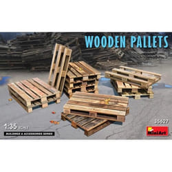 MiniArt - Maquette Diorama Wooden Pallets 1/35ème Miniart 35627 Maquette Char Promo - Ref : 10815