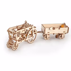 UGears Tractor`s Trailer Puzzle 3D 68 pièce(s)