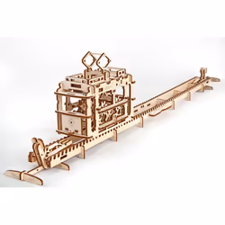 UGears Tram On Rails Puzzle 3D 154 pièce(s)