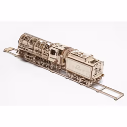 UGears Steam Locomotive Puzzle 3D 443 pièce(s)