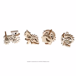 UGears UTG0026 puzzle Puzzle 3D 8 pièce(s)