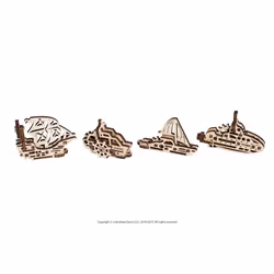 UGears UTG0023 puzzle Puzzle 3D 12 pièce(s)