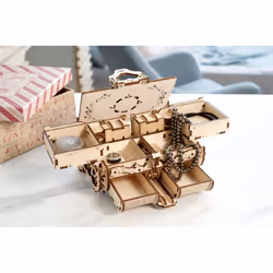 UGears Antique Box Puzzle 3D 185 pièce(s) - Vue supplémentaire 12