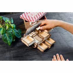 UGears Antique Box Puzzle 3D 185 pièce(s) - Vue supplémentaire 23