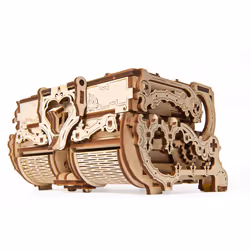 UGears Antique Box Puzzle 3D 185 pièce(s) - Vue supplémentaire 6