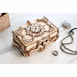 UGears Antique Box Puzzle 3D 185 pièce(s) - Vue supplémentaire 8