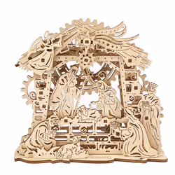 UGears NATIVITY SCENE, 59 pièce(s), 14 an(s)