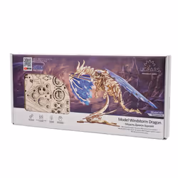 UGears Windstorm Dragon Puzzle 3D 320 pièce(s) - Vue supplémentaire 12