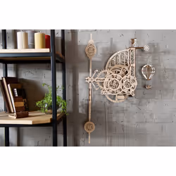 UGears Aero Clock Mechanical Model Puzzle 3D 320 pièce(s) - Vue supplémentaire 9