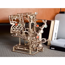 UGears Marble Run Chain Hoist model kit Puzzle 3D 400 pièce(s) - Vue supplémentaire 11