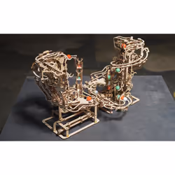 UGears Marble Run Chain Hoist model kit Puzzle 3D 400 pièce(s) - Vue supplémentaire 13