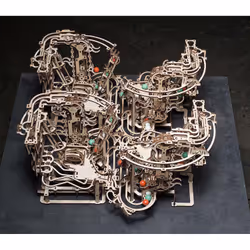 UGears Marble Run Chain Hoist model kit Puzzle 3D 400 pièce(s) - Vue supplémentaire 16