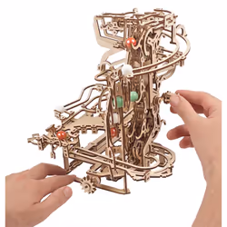 UGears Marble Run Chain Hoist model kit Puzzle 3D 400 pièce(s)