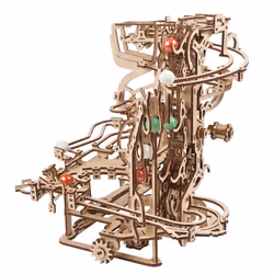 UGears Marble Run Chain Hoist model kit Puzzle 3D 400 pièce(s) - Vue supplémentaire 4