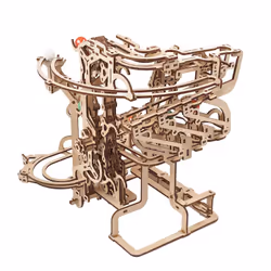 UGears Marble Run Chain Hoist model kit Puzzle 3D 400 pièce(s) - Vue supplémentaire 5