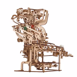 UGears Marble Run Chain Hoist model kit Puzzle 3D 400 pièce(s) - Vue supplémentaire 7