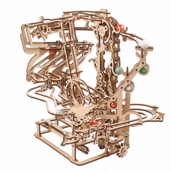 UGears Marble Run Chain Hoist model kit Puzzle 3D 400 pièce(s) - Vue supplémentaire 8