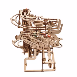 UGears Marble Run Chain Hoist model kit Puzzle 3D 400 pièce(s) - Vue supplémentaire 9