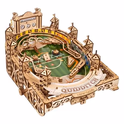 UGEARS Modèles mécaniques: QUIDDITCH™ PINBALL 425x185x295cm 402 pièces en bois temps de montage 9h boîte 378x17x5cm 14+