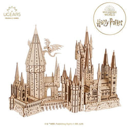 Château de Poudlard ™ – Ugears - Puzzle 3D en bois