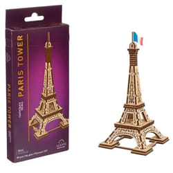 Maquette 3D - Ugears - Paris Tower - Bois - 50 pièces - Facile à assembler