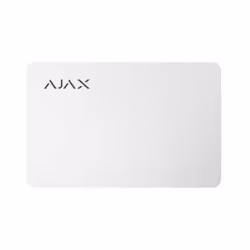 Ajax Pass, Carte RFID, 13560 kHz, Blanc, Plastique, 86 mm, 54 mm