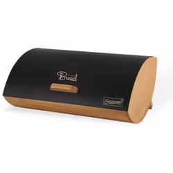 Caractéristiques Couleur du produit :Noir Matériau :Métal, Bambou Poignée(s) :Oui< /li> Forme:Cylindre Type d'ouverture du co ...