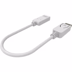 Vision TC-DPHDMI4K câble vidéo et adaptateur HDMI Type A (Standard) DisplayPort Blanc