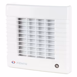 Le ventilateur de salle de bains de la série Vents MA avec volet à fermeture automatique garantit un confort d'utilisation él ...
