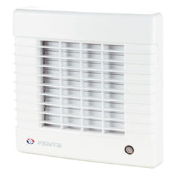 Vents - Standard 100mm Axial Ventilateur Extracteur D'air Volets Automatiques Murale