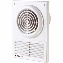 Aerateur Salle De Bain Extracteur D'air extracteur série VENTS F. Caractéristiques: - Taille: 125mm; - 230VAC/50Hz; - Matérie ...