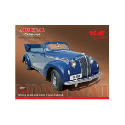 ICM Admiral Cabriolet WWII German Car