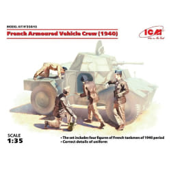 ICM French Armoured Crew (1940)