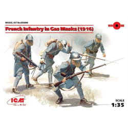 ICM French Infantry In Gas Masks 1916