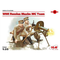 ICM WWI Russian Maxim MG Team - 1/35