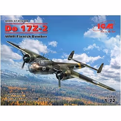 Maquette ICM DO 17Z-2 - Avion de bombardement finlandais de la Seconde Guerre mondiale