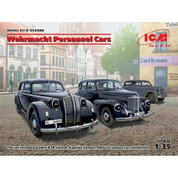 ICM - Maquette Voiture Wehrmacht Personnel Cars Icm Ds3504 1/35ème Maquette Char Promo - Ref : 13853