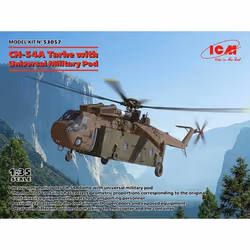 ICM - Maquette Hélicoptère Ch-54a Tarhe With Universal Military Pod icm53057 1:35 - Ref : 14833