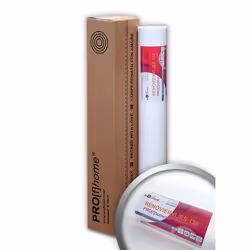 Fibre de rénovation intissé 130 g Profhome 399-130 revêtement lisse sur non-tissé à peindre Papier peint intissé blanc 1 roul ...
