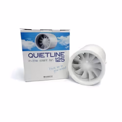 Ventilateur - VENTS - QUIETLINE - Ø 125mm - Faible bruit - 32 dB à 3m