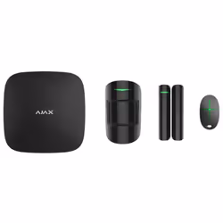 Le produit 38169.56.BL1 (#38169) est un système d'alarme domestique sans fil professionnel, Ajax StarterKit. Le kit, disponib ...