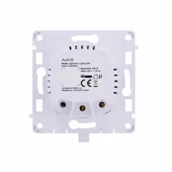 Interrupteur tactile intelligent LIGHTCORE1 d'Ajax. L'interrupteur combiné se compose de 2, 3 ou 4 relais et boutons installé ...