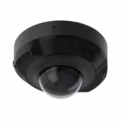 AJAX Caméra IP mini dôme 8 MP FF 2.8 mm IR 30m PoE DOMECAM MINI noire