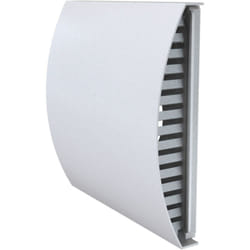 Coiffe murale EH 14 Blanc 100 mm