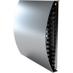 Coiffe murale EH 14 Inox 150 mm
