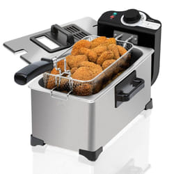 Cecotec CleanFry Unique 3 L Autonome 2000 W Friteuse Noir, Acier inoxydable