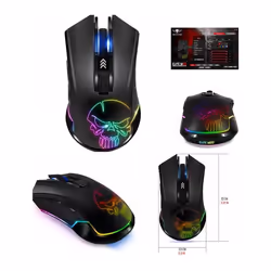 Souris Gamer - Spirit of Gamer - PRO-M200 - Sans fil 2.4GHz - 6 boutons programmables - 4800 DPI RGB
