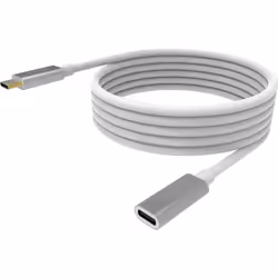 Vision TC 2MUSBCEXT câble USB 2 m USB 3.2 Gen 2 (3.1 Gen 2) USB C Blanc