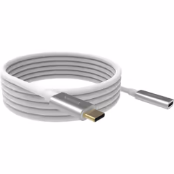 Vision TC 2MUSBCEXT câble USB 2 m USB 3.2 Gen 2 (3.1 Gen 2) USB C Blanc